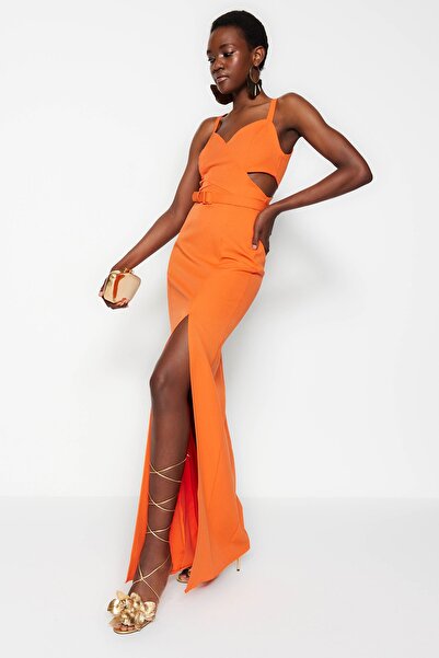 Trendyol Collection Abendkleid & Abschlusskleid - Orange - Shift
