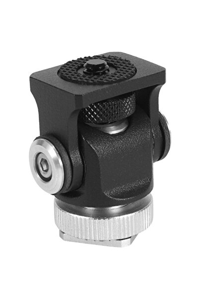 Ayex Hot Shoe (flaş Kızağı) Monitör Vb. Bağlantı Adaptörü 1/4 Inç