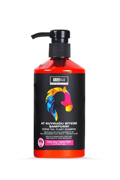 Mara At Kuyruğu Bitkisi Şampuanı 500ml Saç Kremi 70ml Uzamaya Yardımcı Dökülme Karşıtı 500ml