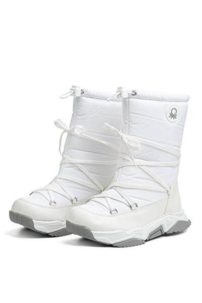Benetton ®| Bn-30392 - 3256 White Gray - Women's Boots