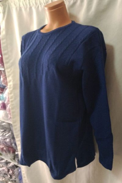 Gül Mother Thick Navy Blue Knitwear Sweater Useful Tight Beautiful Quality