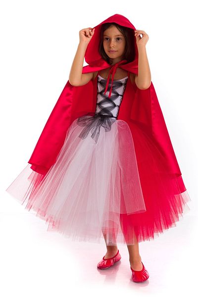 Tameris Kostüm Little Red Riding Hood Costume with Cape - Girls' Party and Birthday Costumes