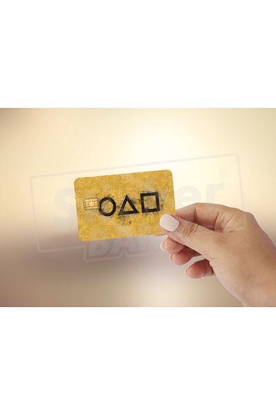 Sticker Bank Squid Game Credit Card Sticker - Card Sticker