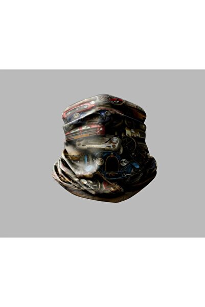 Buffalo Biker Buff Mask Neck Collar Outdoor Neck Collar Unisex Bandana Pack of 5