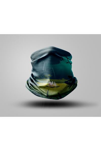 Buffalo Biker Buff Mask Neck Collar Outdoor Neck Collar Unisex Bandana Pack of 5