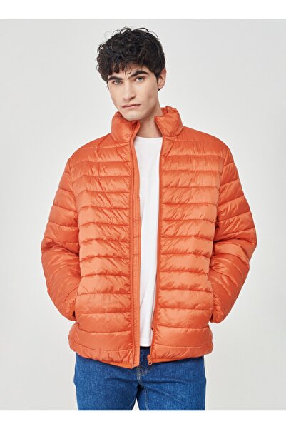 Riders by Lee Dik Yaka Regular Fit Turuncu Erkek Şişme Mont L222649-700
