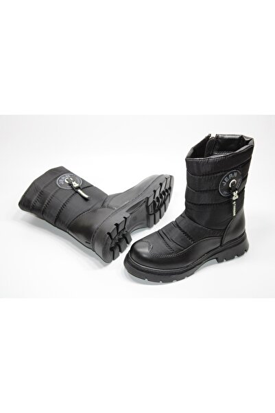 casso Kauçuk Kaymaz Taban Fermuarlı Kolay Giyim Su Geçirmez Paraşüt Kumaş Kız Çocuğu Karbotu