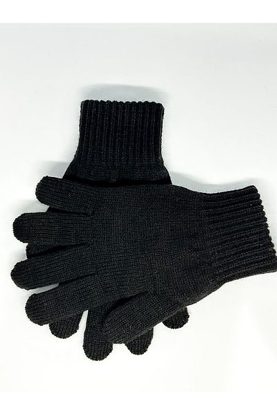 ZPLANEN Μαύρα πλεκτά πλεκτά γάντια Unisex / Γυναικεία / Ανδρικά ρούχα μπαλαρίνας