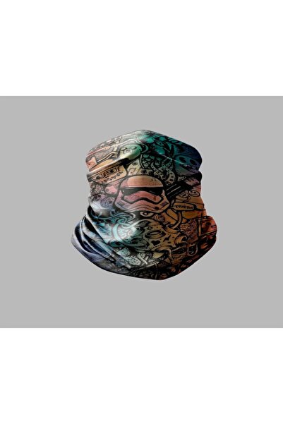 Buffalo Mixed Multi Pattern Design Biker Buff Mask Outdoor Neck Collar Unisex...