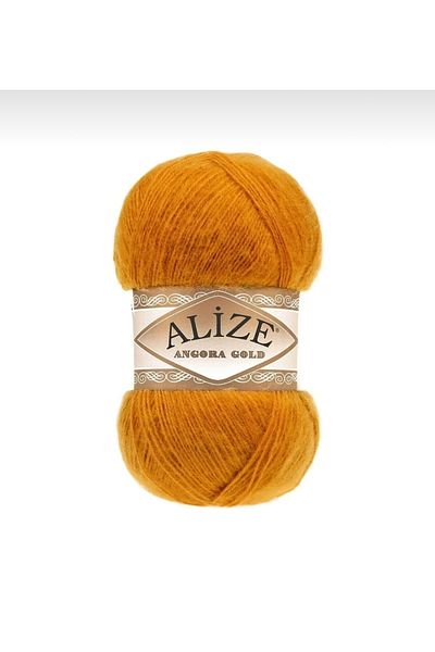 Alize Angora Gold 5 Pieces - Hand Knitting Lanyard 234 Spices