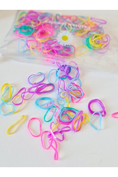 COLORFULLCLİPS Şeffaf Cüzdanlı Cocuk Lastik Toka