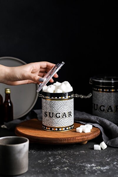 EVLE Er082-6d Mosaic Sugar Patterned Spice Jar 0.6 Lt