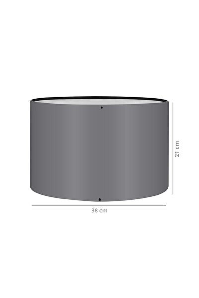 Art&Gift Pratik Yedek Lambader Başlığı Antrasit Gri Upvl