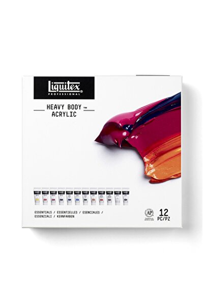 Liquitex Professional Heavy Body Akrilik Boya Set 12x22ml Essentials