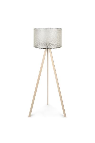 HOMİNG Pratik Ahşap Üç Ayaklı Lambader Ayd-1856