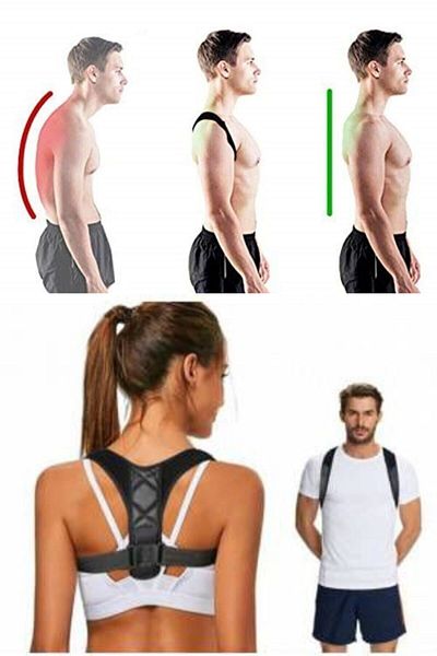 Ankaflex Belted Orthopedic Shoulder Upright Posture Corset Adjustable Shoulder Back Corset Posture Corrector