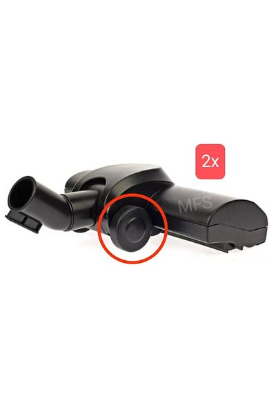 MFS Turbo Suction Vacuum Cleaner Head Spare Wheels - 2 Pieces