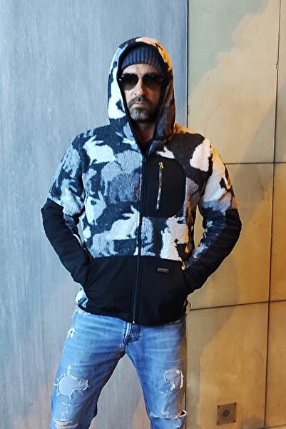 AYYA MEN Unisex Plush Hooded Zippered Sweat