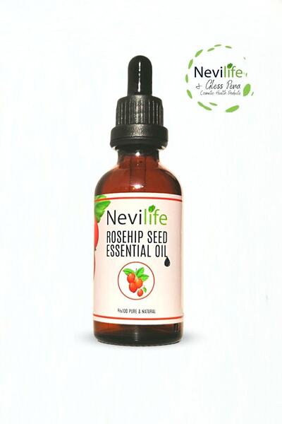 nevilife 50 مل زيت بذور ثمر الورد