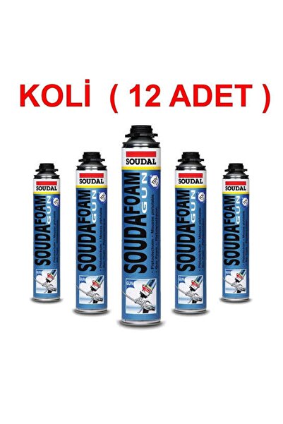 Soudal Köpük Silikonlar Tabancalı 750 ml