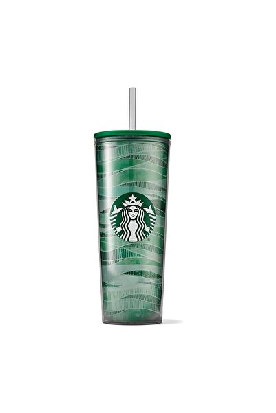 Starbucks ® Puslu Yeşil Soğuk Içecek Bardağı 414 Ml