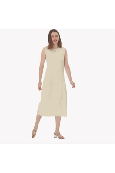 ESPİNA Sleeveless Women's Dress - Lining Underwear