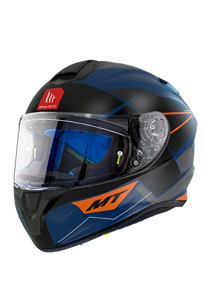 Genel Markalar Mt Kask Targo Pro Podıum D7 Matt Blue Beden: L