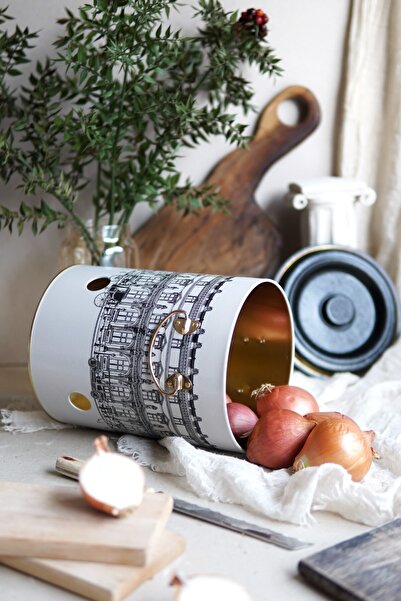 EVLE City Desenli Soğanlık, Soğan Sepeti, Sebzelik Er180-t9