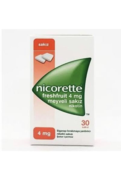 Johnson & Johnson Nicorette 4 Mg Meyveli Sakız