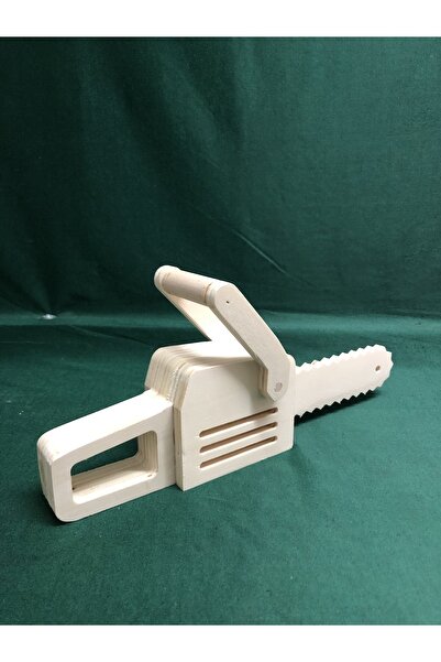 Muar Ahşap Oyuncak Motorlu Testere