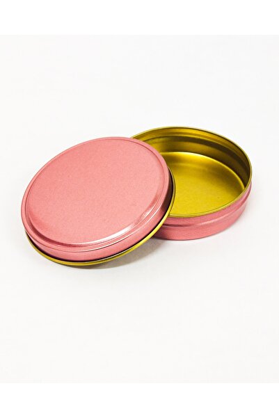 ayyagift Rose Gold Renk Küçük Metal Kutu 6,5x1,5cm 10 Adet
