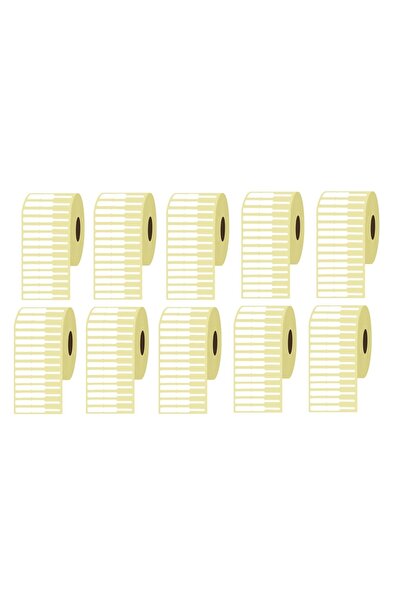 Zebra 10 Rulo Kuyumcu Etiketi 10mm X 72mm Ithal Ürün