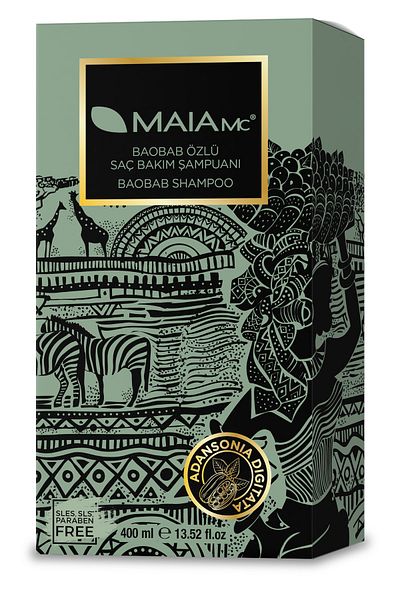 Maia mc Baobab Series Shampoo - 400 ml Package