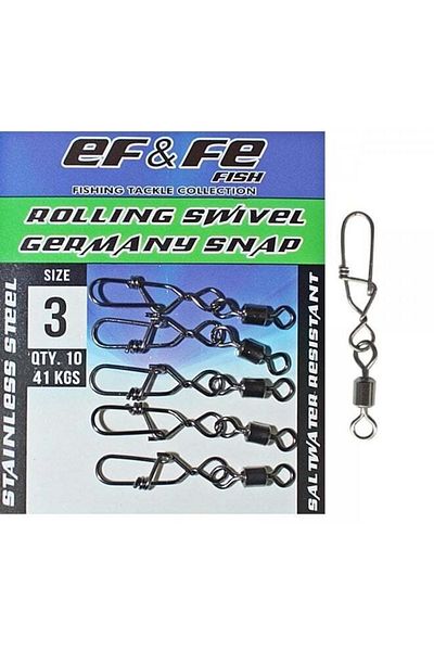 EFFE Rolling Germany Locked Clip - No:10