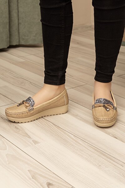 Ewen Tomm Orthopedic Daily Stone Bow Ultra Light Mother Shoes