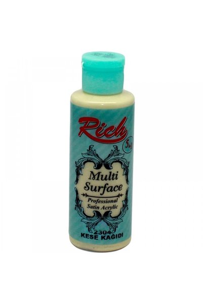 Rich Supertrend Multi Surface Her Yüzey İçin Akrilik Boya 120 cc. 2304 KESE K...