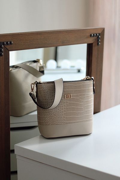 Moom Bag Geantă de umăr cu curea de nurcă pentru femei