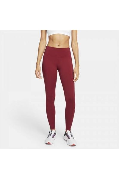 Nike One Performance Dry Leggings 7/8 Black Women's Tights - Trendyol