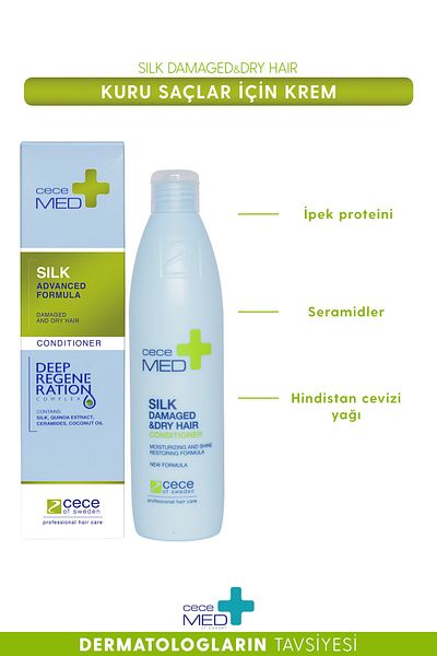CECEMED Silk Damaged and Dry Hair Conditioner 300 ml