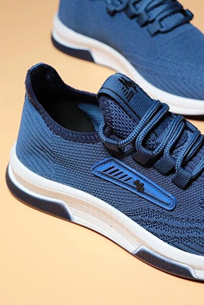 M.P. Unisex Sport Casual Sneakers Indigo