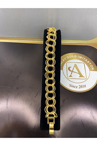 ATALAY GOLD İMİTASYON 22 Ayar Altın Kaplama Uzay Yolu Bileklik