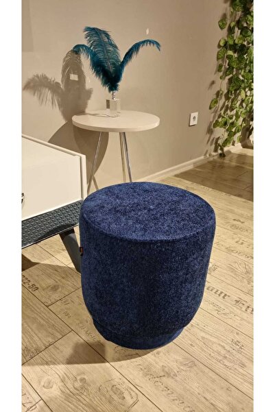 Natura Home Parlıament Mavi Puf