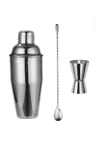 Bar Boss Steel Cocktail Preparation Set 750 Ml