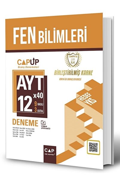 Çap Yayınları Ayt Fen Bilimleri 12 X 40 Up Deneme