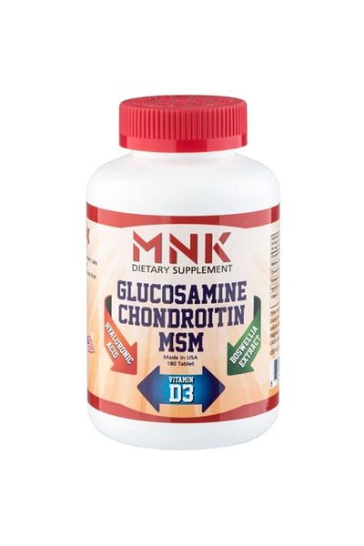 Mnk Glucosamine Chondroitin Msm Vit D3 180 Glucosamine Chondroitin US