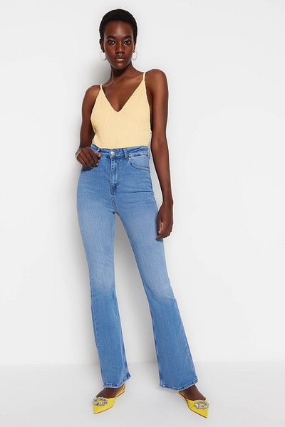 Trendyol Collection Jeans - Blau - Wide Leg