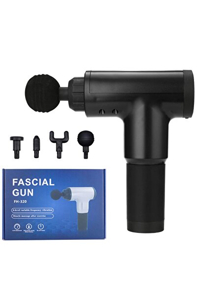 Coverzone Masaj Aleti Kademeli 2000mah Batarya Derin Doku Kas Masaj Tabancası...