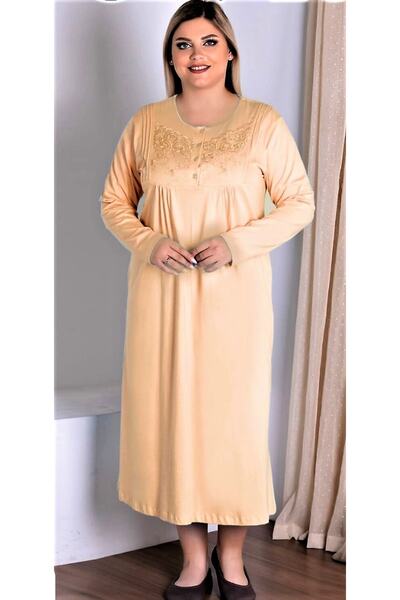 DOWRY Uzun Kol Gecelik Anne Geceliği