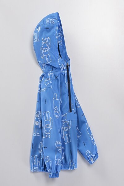 PODIUM GYM Тенденція нового сезону зима/весна Дощовик з принтом робота