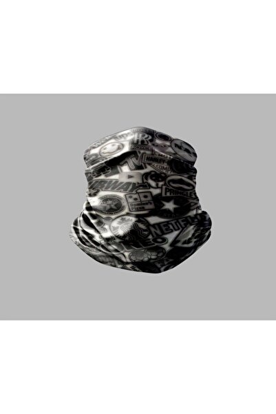 Buffalo Biker Buff Mask Neck Collar Outdoor Neck Collar Unisex Bandana Pack of 5